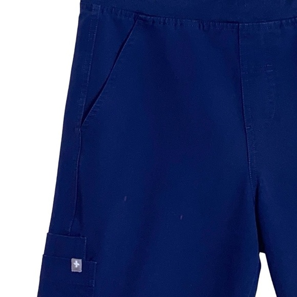 Figs Technical Collection Men's Navy Axim Cargo Scrub Pants - Picture 12 of 12